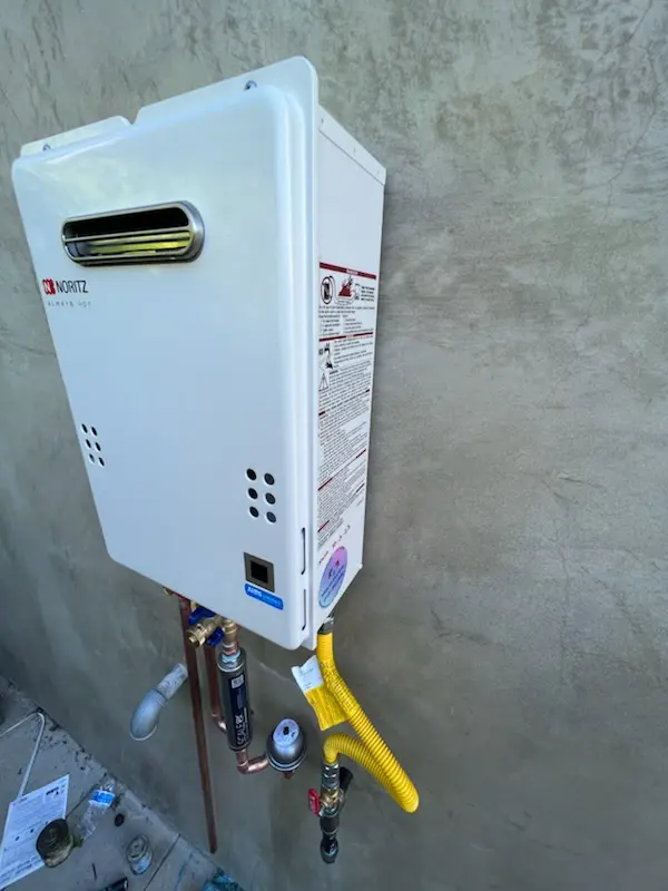 Tankless water heater installation for Westville homes